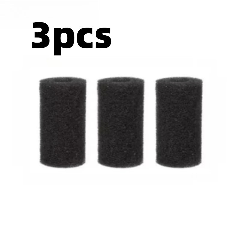 3Pcs/6 Pcs Aquarium Accessories Biochemical Filter Sponge Fish Tank Inlet Water Pre-Filter Sponge Cartridge Replacement Filter Peaceful Pleasures Health and Wellness 3pcs