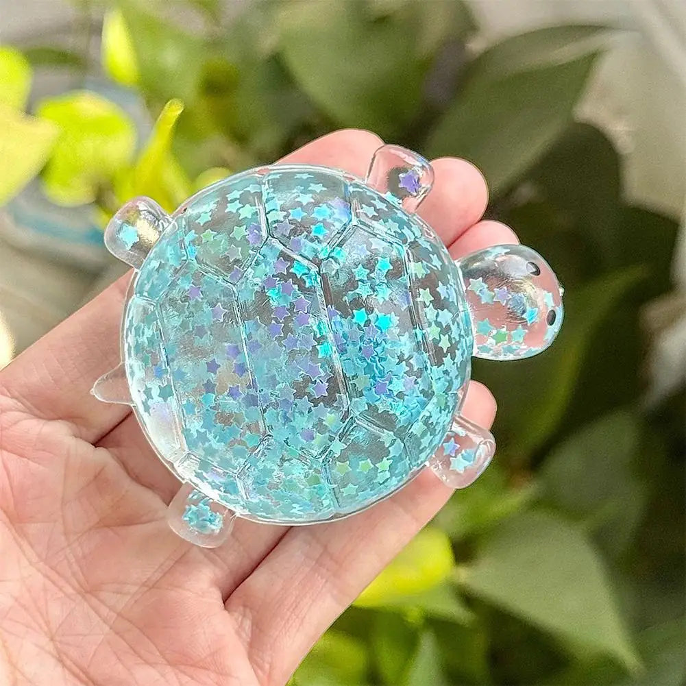 Shell Turtle Table Ornaments Relaxation toys Anti Stress Decompression Toy Office Home Desktop Decor TPR Squeeze toy Peaceful Pleasures Health and Wellness
