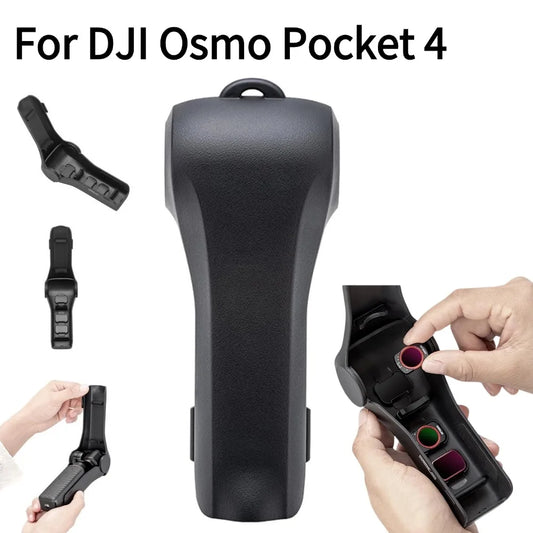 Hard Shell Flip Case for DJI Osmo Pocket 4 | Magnetic Filter Storage Camera Protective Case Peaceful Pleasures Health and Wellness