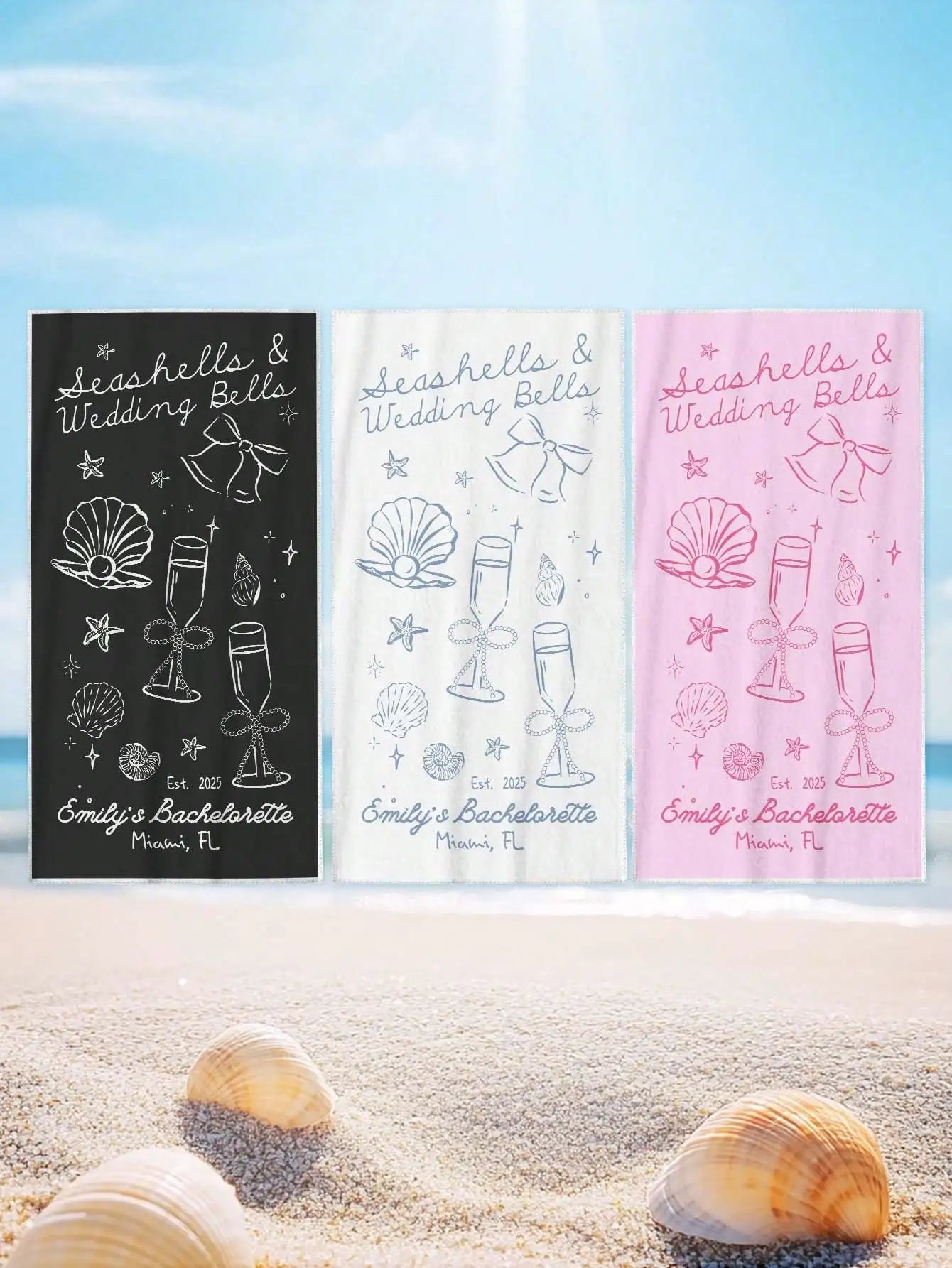 Personalized Name Beach Towel | Custom Pool & Travel Gift Personalized Beach Towel Peaceful Pleasures Health and Wellness