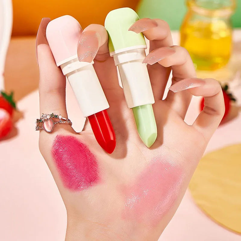 Fruit Lip Balm Set 3pcs | Color-Changing Moisturizing Lip Care