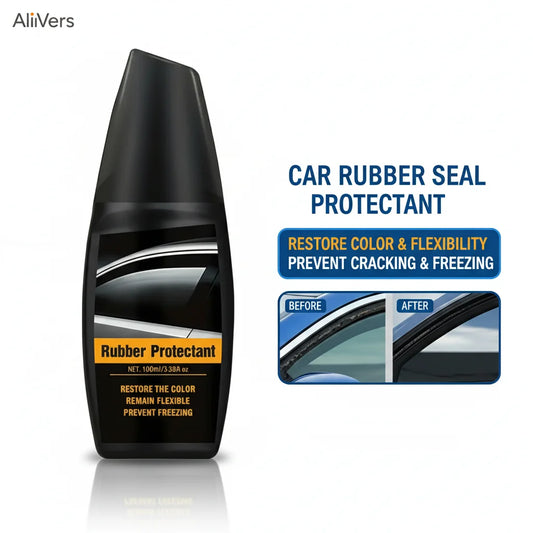 Auto Rubber Protectant Spray Color Restorer & Flexibility Enhancer Anti-freeze Easy To Use Ultimate Protection For Car Seals Peaceful Pleasures Health and Wellness