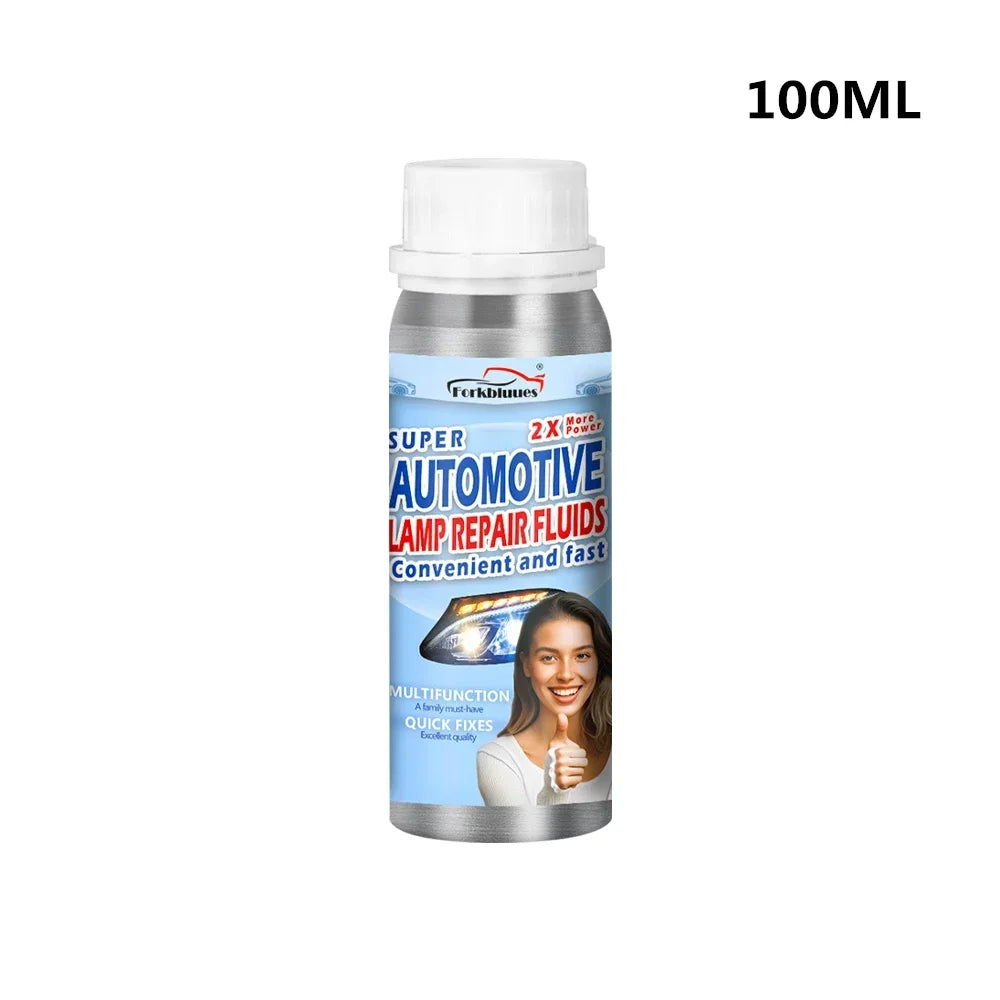 800ml Headlights Liquid Polymer Headlight Chemical Polish Repair Fluid Refurbishment Scratch Repair Polishing Headlights Kit Peaceful Pleasures Health and Wellness 100ml