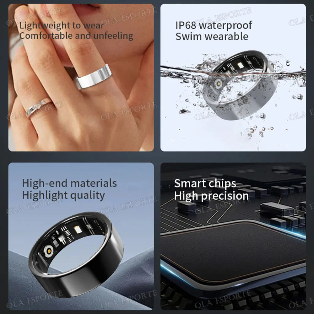 Smart Ring 2026 | Heart Rate, Sleep & SpO₂ Tracker | 5ATM