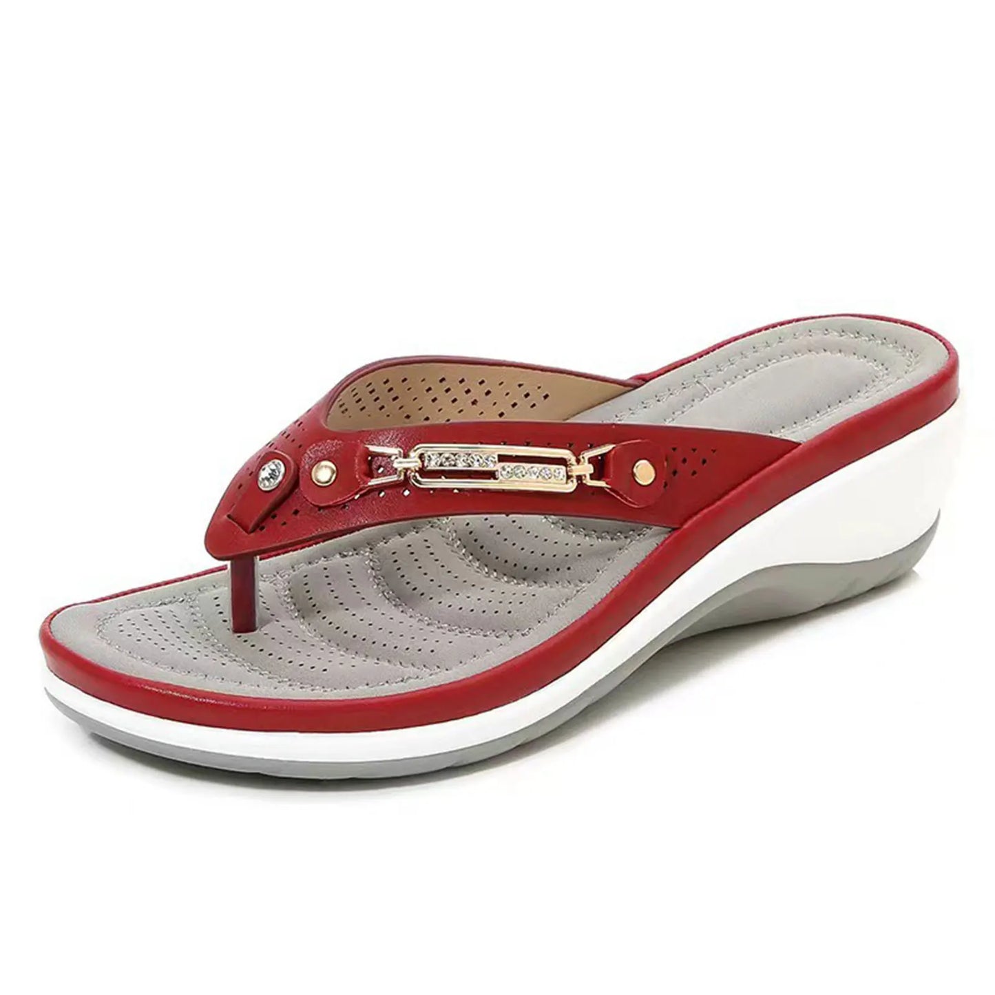 Women's Open Toe Non-Slip Slides – Beach Sandals & Slippers