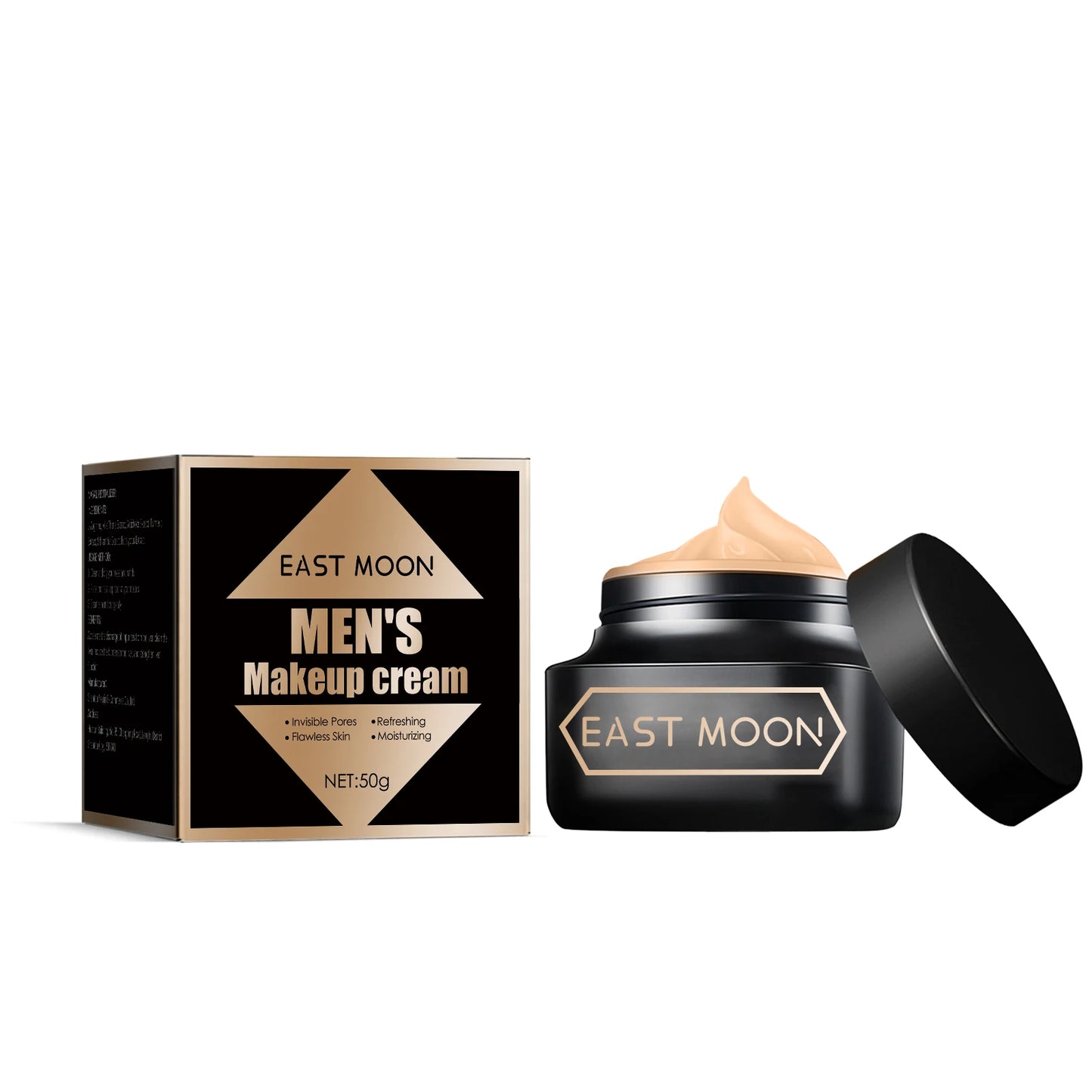 East Moon Men's Tone-Up Cream | Brighten, Conceal & Hydrate