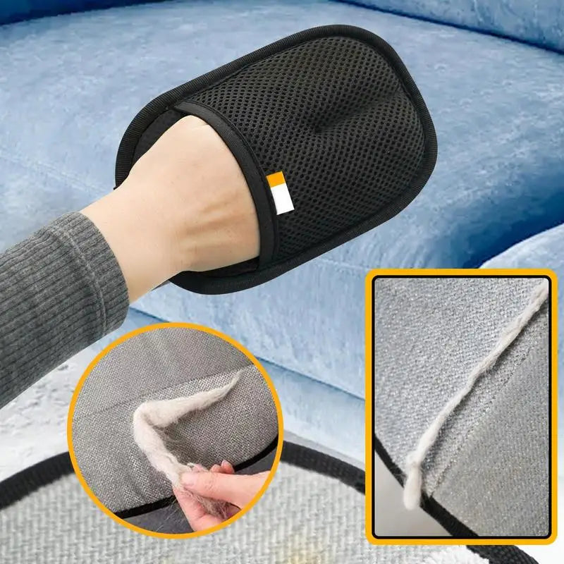 Static Removal Gloves For Pet Hair Cat Brush Glove Cats Shedding Massage Grooming Gloves Dog Brush For Scratching Cleaning Peaceful Pleasures Health and Wellness