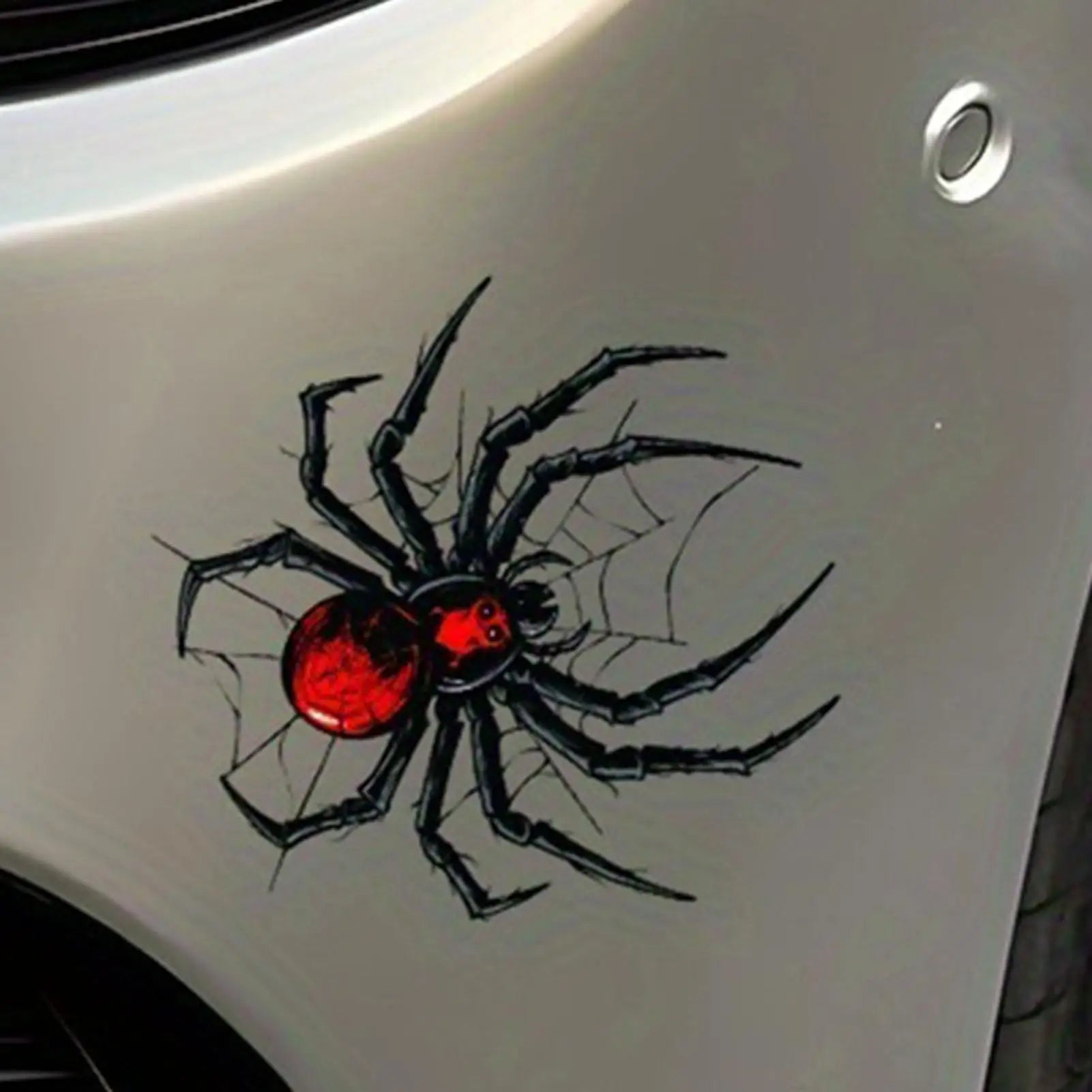 3D Spider Vinyl Decal Sticker for Car & Motorcycle | Gothic Vinyl Car Decal Peaceful Pleasures Health and Wellness