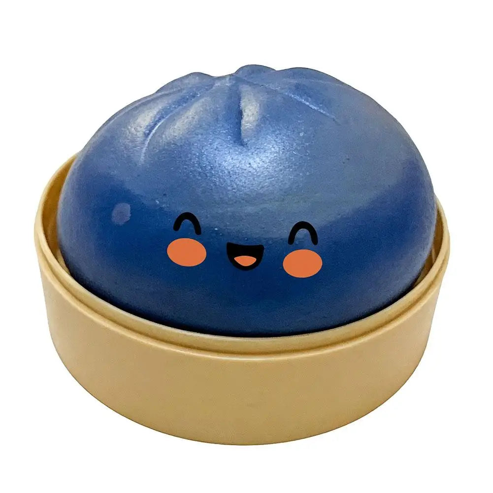 Dumpling Squishy Toy – Soft TPR Sensory Squeeze Collectible