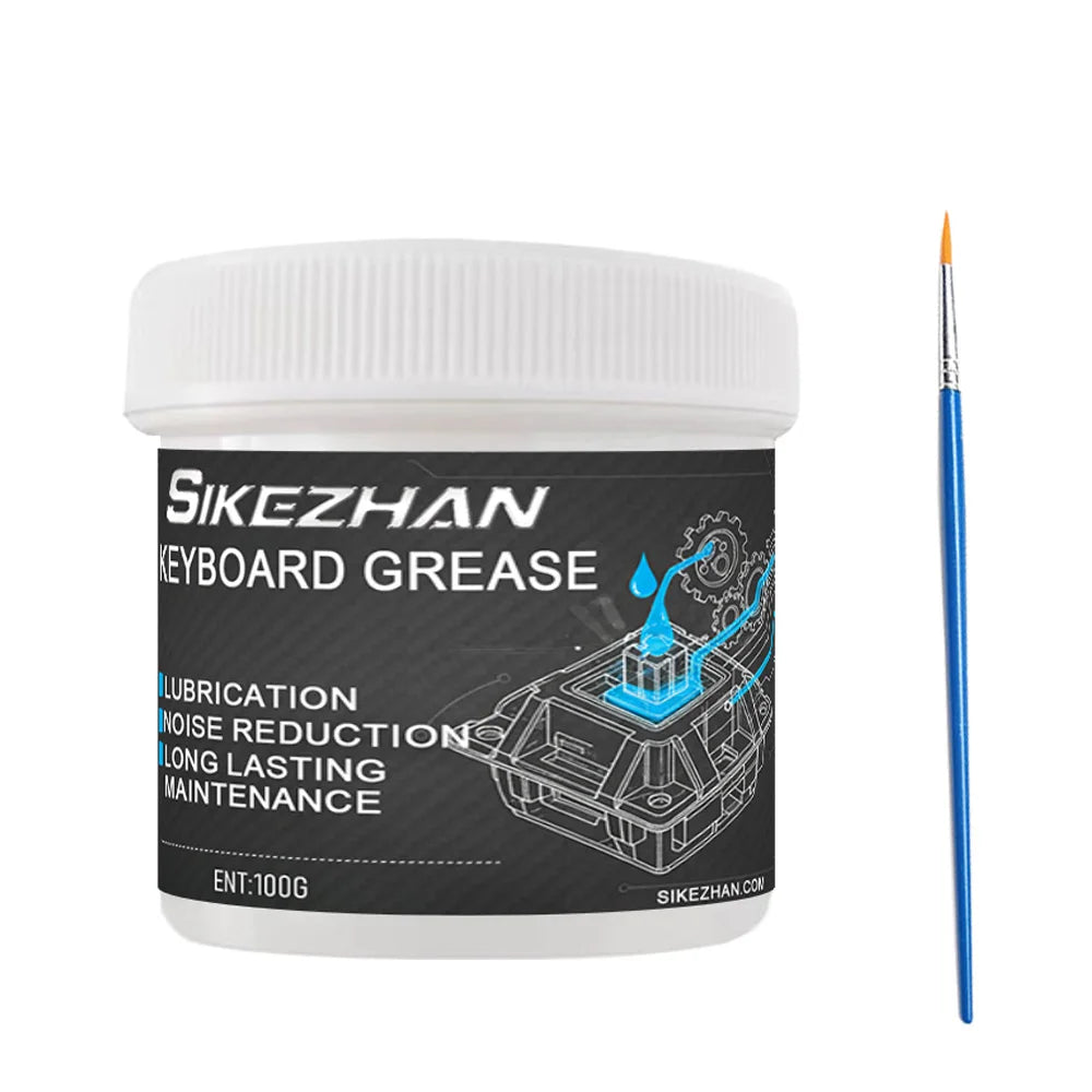 Mechanical Keyboard Switch Lube Grease Stabilizer Lubricant Oil for Custom DIY Keyboards Linear Tactile Switches Stabs Peaceful Pleasures Health and Wellness 100g
