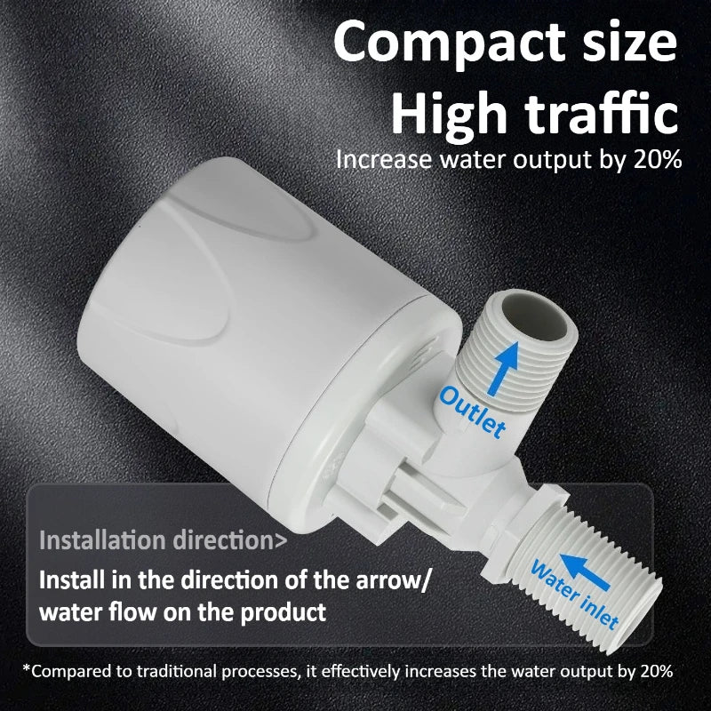 Automatic Float Valve 1/2" 3/4" 1" – Water Level Regulator