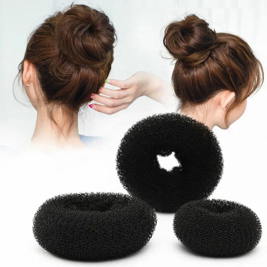Large Fluffy Ball Donut Princess Hairstyle Headwear Personalized Peaceful Pleasures Health and Wellness