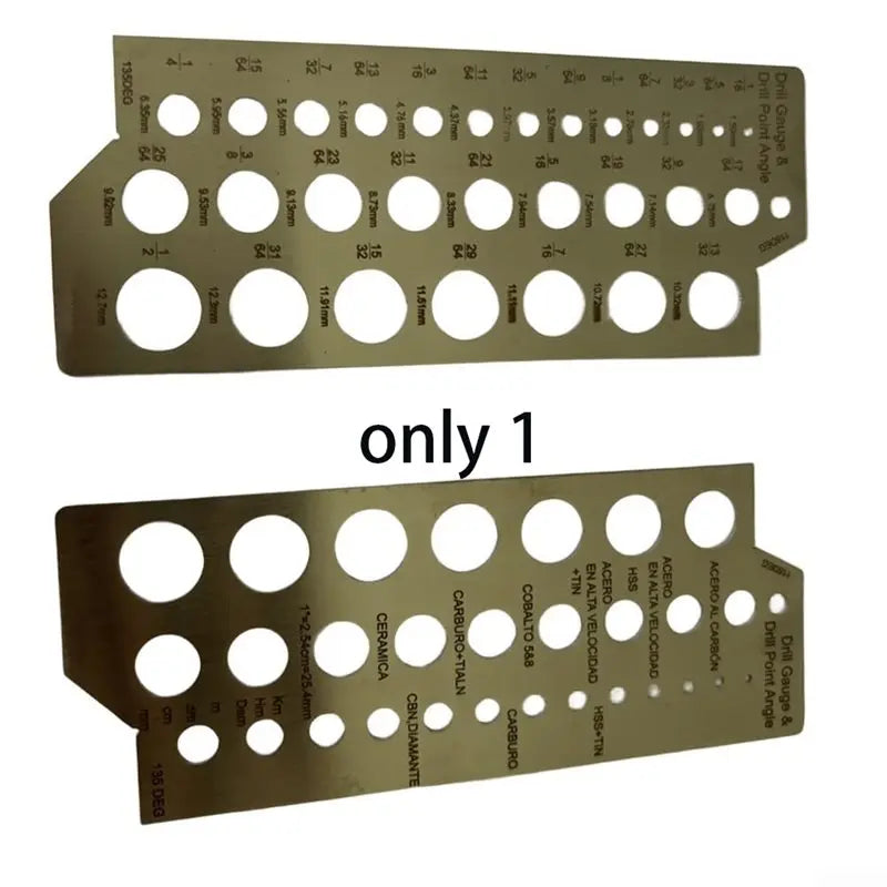 A36T-Decimal Markings 30 Hole Measurements Sharpening 135 And 118 Degree Bits With Decimal Markings And Angle Notches Peaceful Pleasures Health and Wellness