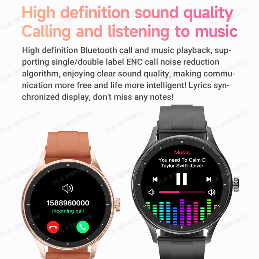 HW12 Bluetooth Smartwatch 1.52" HD | Heart Rate & Fitness