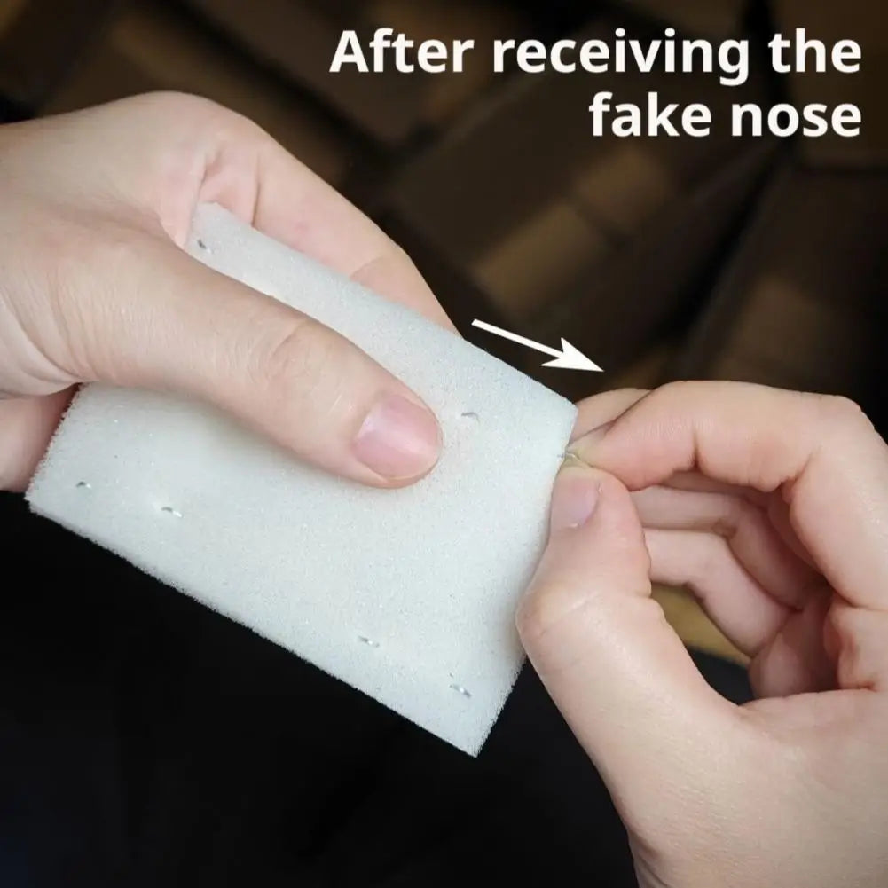 Silicone Fake Nose & Chin Cosplay Kit | Reusable Prosthetic