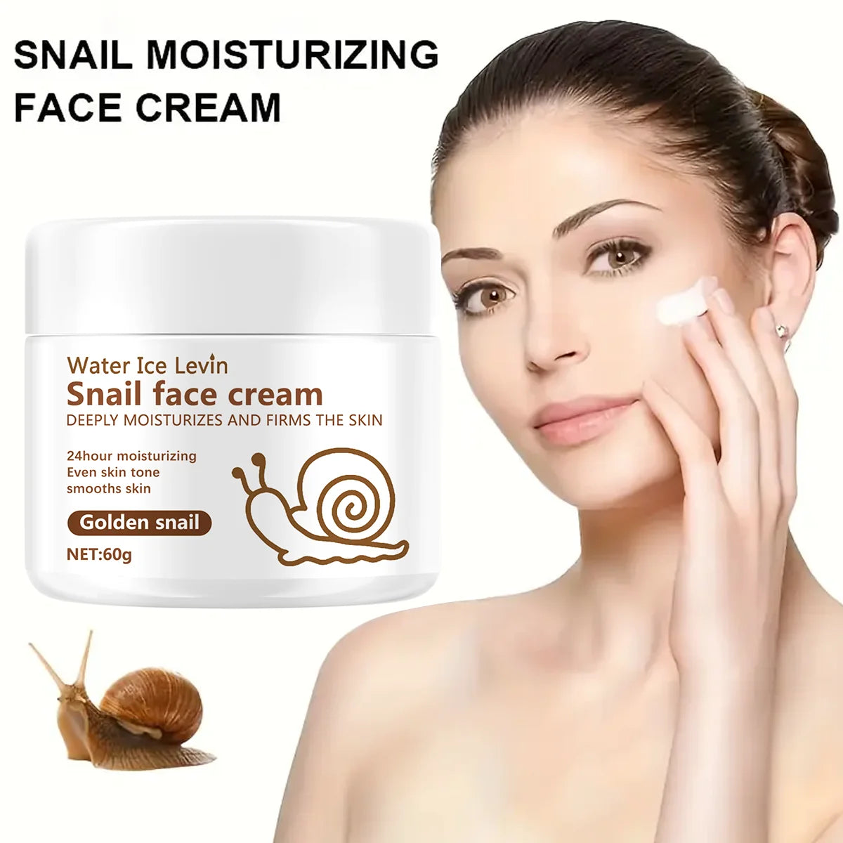 Snail Collagen Anti-Aging Face Cream – Hydrate, Lift & Brighten Anti-Aging Face Cream Peaceful Pleasures Health and Wellness