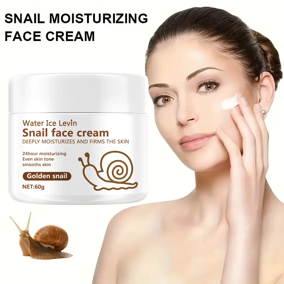 Snail Collagen Anti-Aging Face Cream – Firm, Brighten & Hydrate