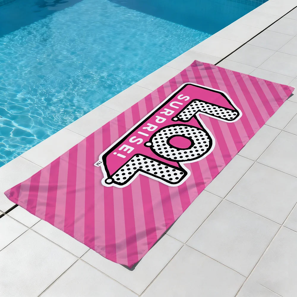 Quick Dry Beach Towel – Soft, Absorbent | Travel, Gym & Pool Quick Dry Beach Towel Peaceful Pleasures Health and Wellness