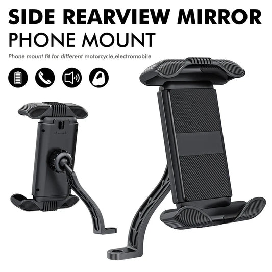 360° Bike & Motorcycle Phone Mount Handlebar Holder 4–7" Handlebar Phone Mount Peaceful Pleasures Health and Wellness
