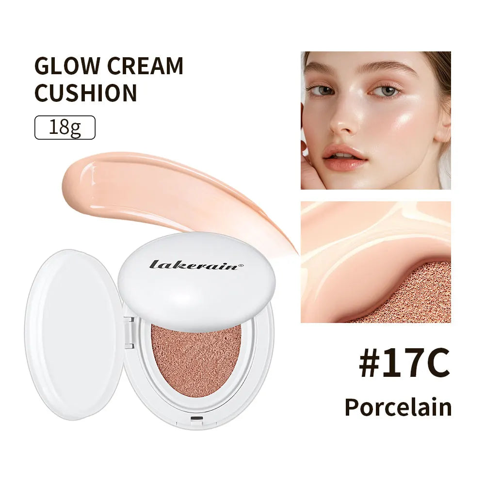 Korean Cushion Foundation CC Cream | Waterproof Full Coverage SPF Cushion Foundation Peaceful Pleasures Health and Wellness 17C