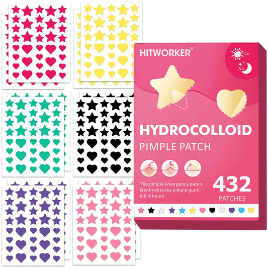 Invisible Waterproof Hydrocolloid Acne Patches – All Skin Types Hydrocolloid Acne Patch Peaceful Pleasures Health and Wellness