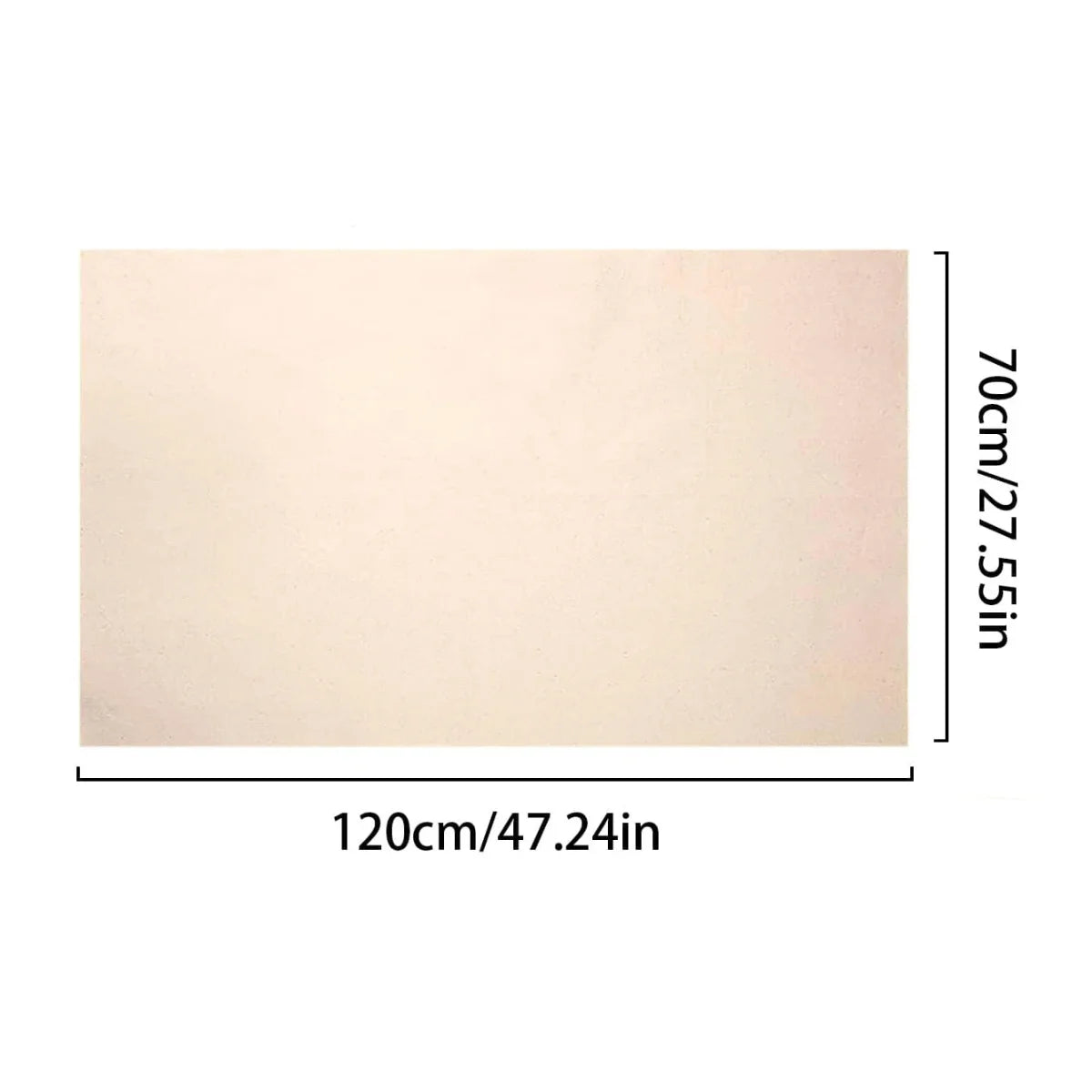 Premium Natural Cotton Dough Proofing Cloth, Versatile, Reusable Canvas Fermentation Cloth, Perfect for Proofing Baguettes Peaceful Pleasures Health and Wellness 70x120cm