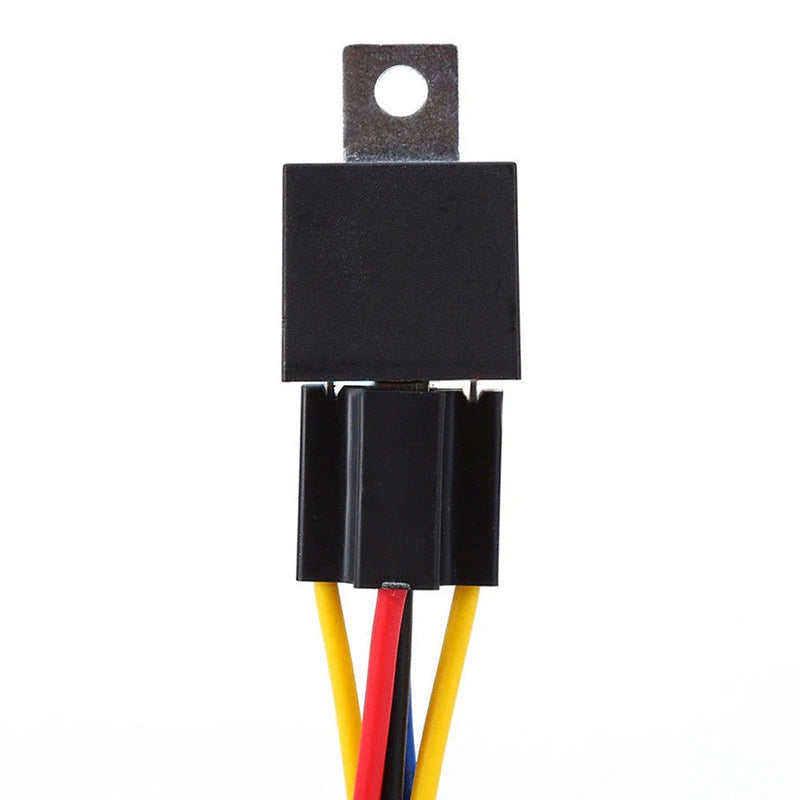 Waterproof 12V 40A 5-Pin Car Relay with Socket | Automotive