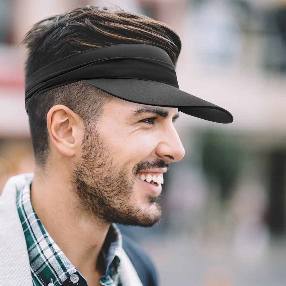 Sun Visor Hat – Breathable UV Protection Sport Cap Peaceful Pleasures Health and Wellness