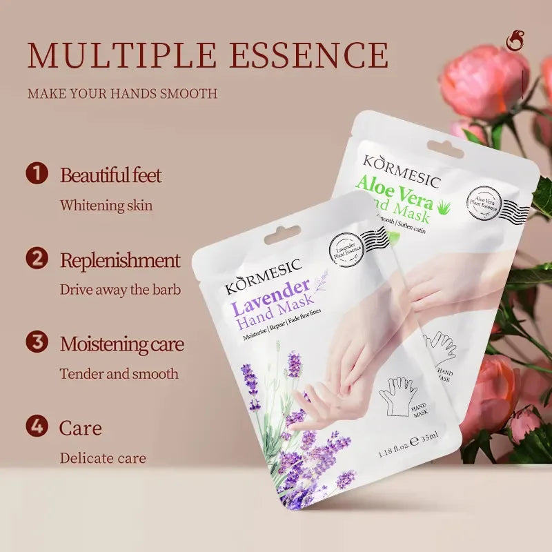 Moisturizing Hand Mask Gloves – Lavender & Aloe Vera