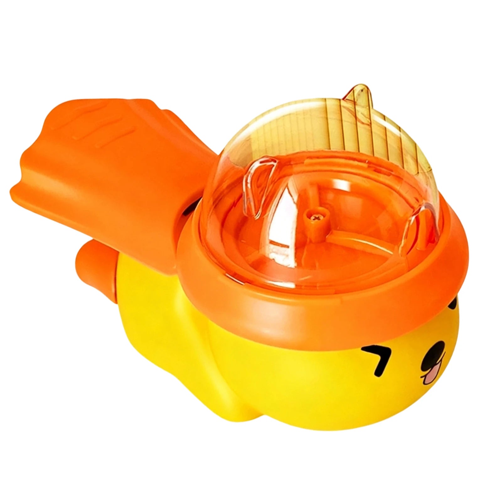 Cute Bear Pet Food Dispenser Anti-Slip Bottom Cartoon Animal Slow Supplies Food Dispenser Toy for Cats Dogs Self-amusement Peaceful Pleasures Health and Wellness Orange