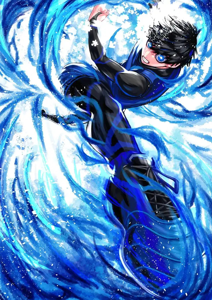 Blue Lock Anime Canvas Poster – HD Football Wall Art Decor
