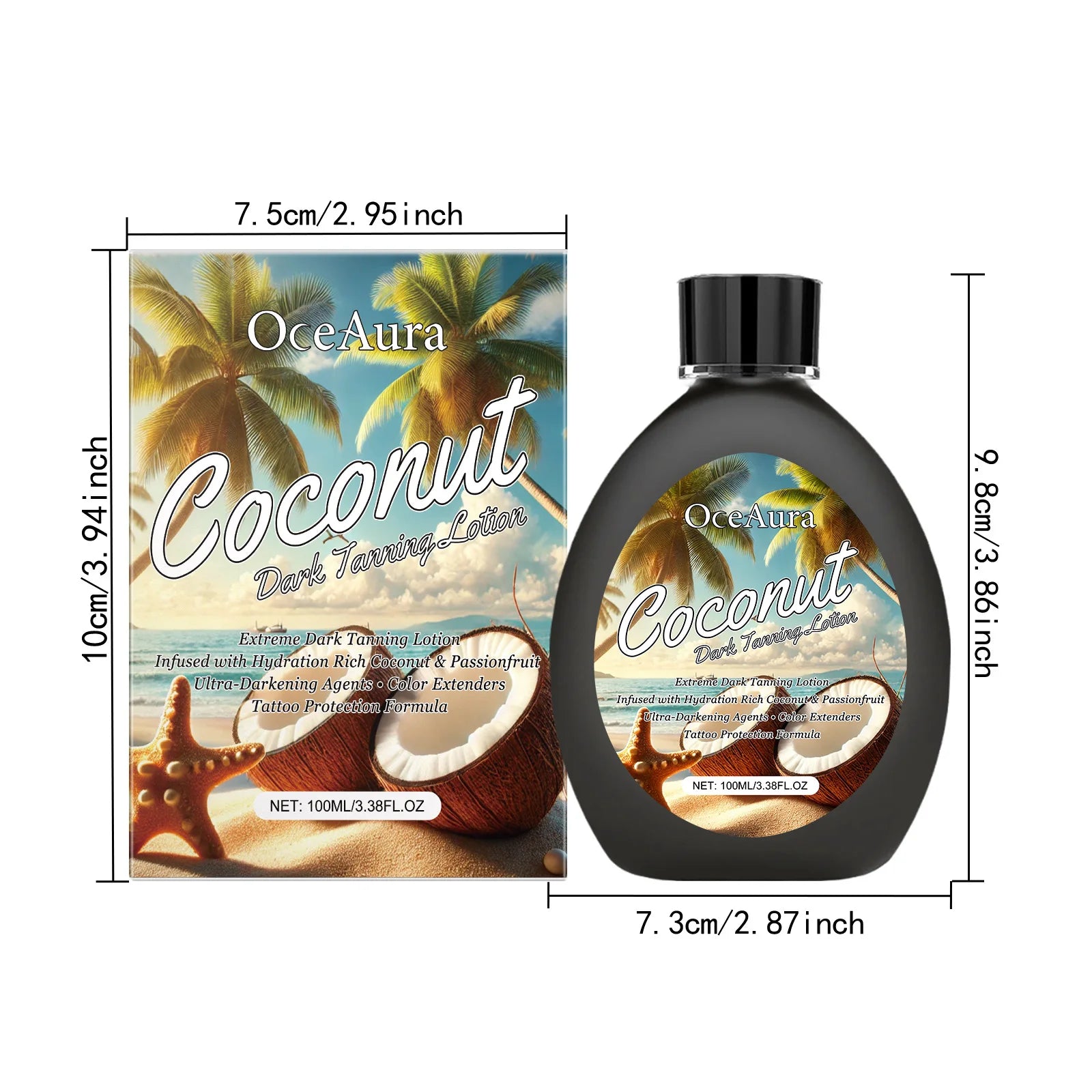 Bronze skin blackening lotion, summer beach bronze wheat skin tone moisturizing body blackening cream Peaceful Pleasures Health and Wellness