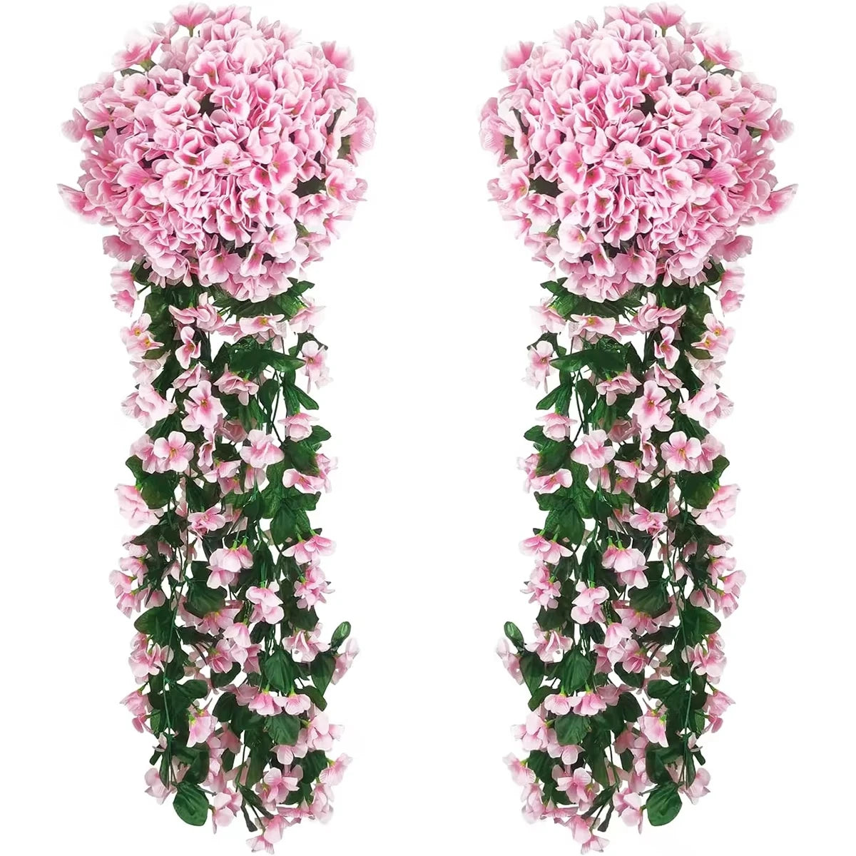 Artificial Silk Rose Vine Garland | Wedding, Garden & Home Decor