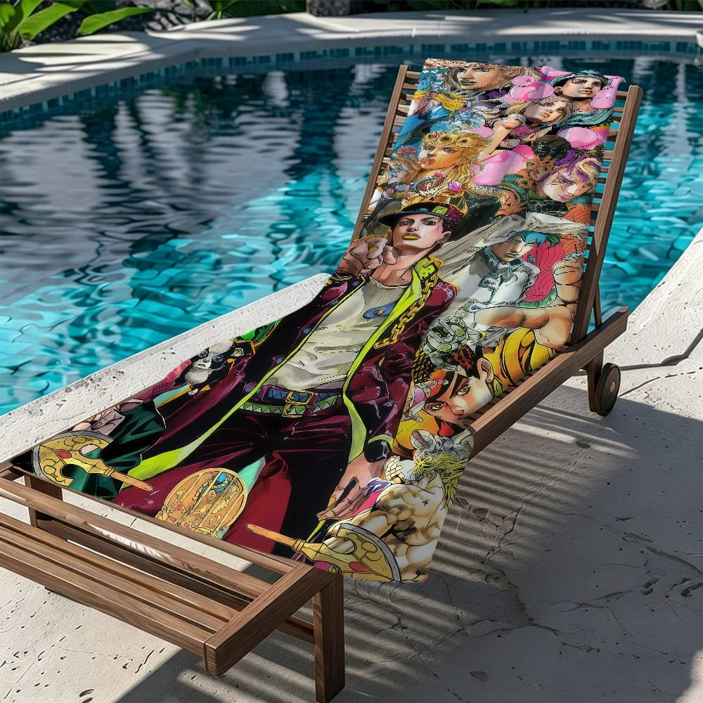 Cute Anime Quick-Dry Beach Towel | Soft, Lightweight Multi-Size Quick-Dry Beach Towel Peaceful Pleasures Health and Wellness