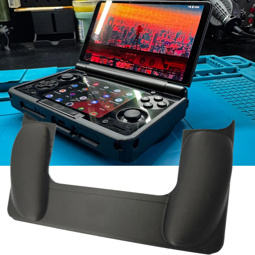 Ergonomic Design For AYN THOR Handle Controller DIY Controller 3D Printed Grip Handle For AYN THOR Game Console Holding Handle Peaceful Pleasures Health and Wellness