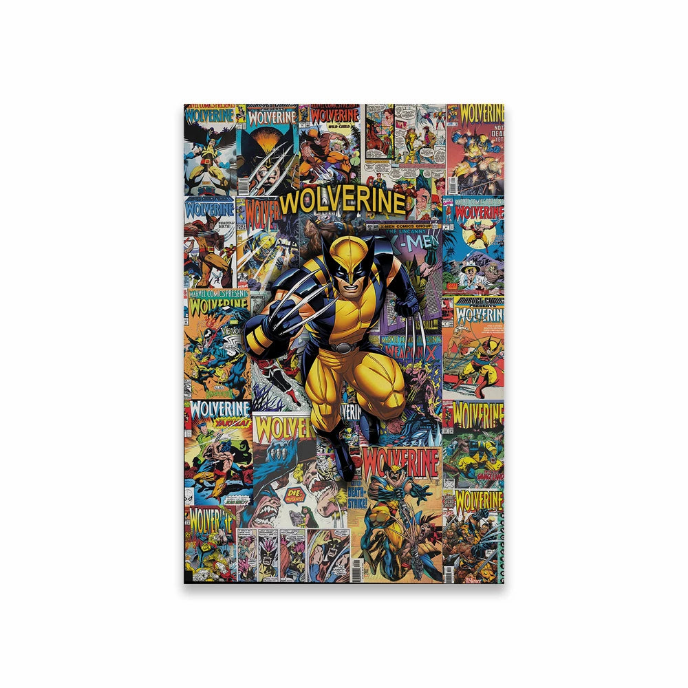 Deadpool Wolverine Poster Disney Movie Comic Art Prints Venom Canvas Painting Thor Wall Art Decor Artwork Home Room Decor Peaceful Pleasures Health and Wellness 1 20x30cm