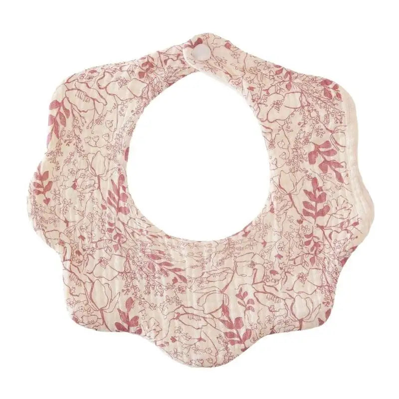 Cotton Bandana Baby Bib | Floral Teething & Drooling Bib