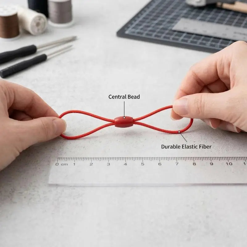 100Pcs Elastic Phone Strap Lanyards – DIY Keyring & Bag Charms