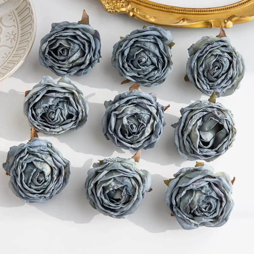 Artificial Silk Rose Heads – Wedding, DIY & Party Decor
