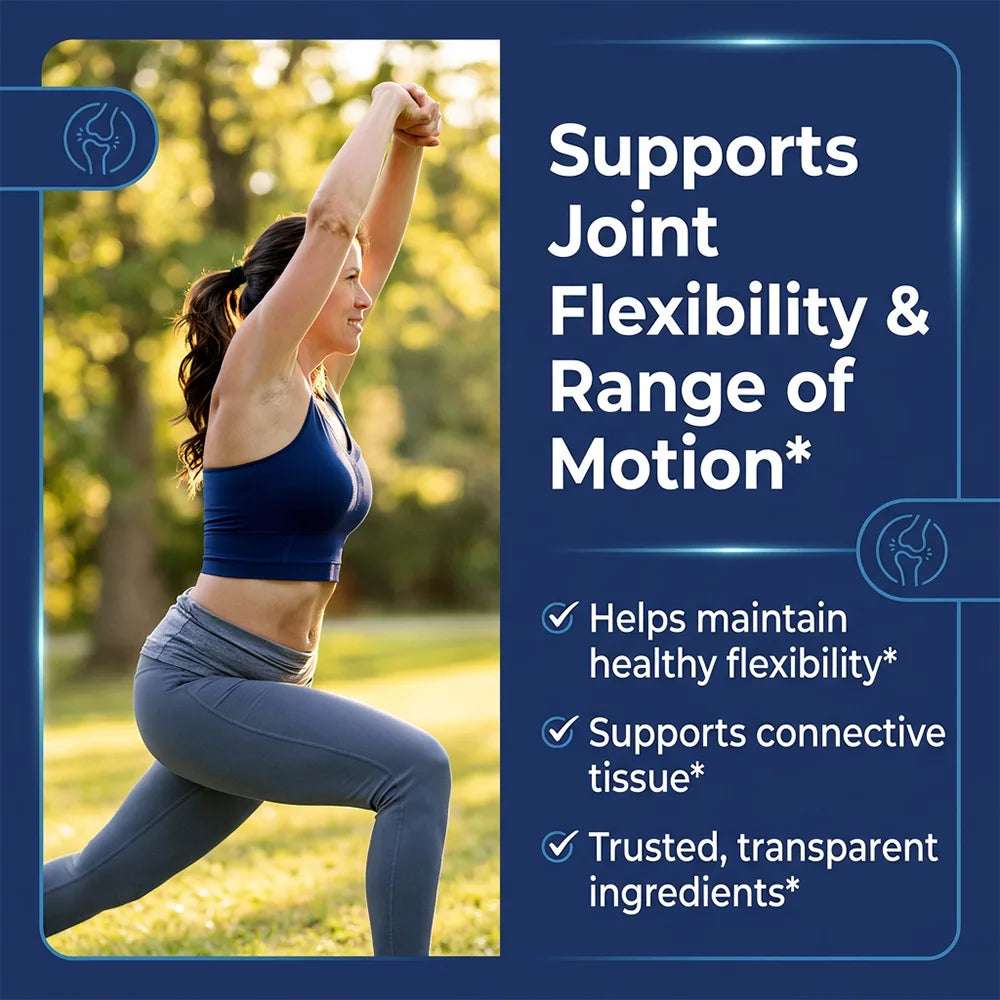 Glucosamine Chondroitin Turmeric Joint Support Capsules | Non-GMO
