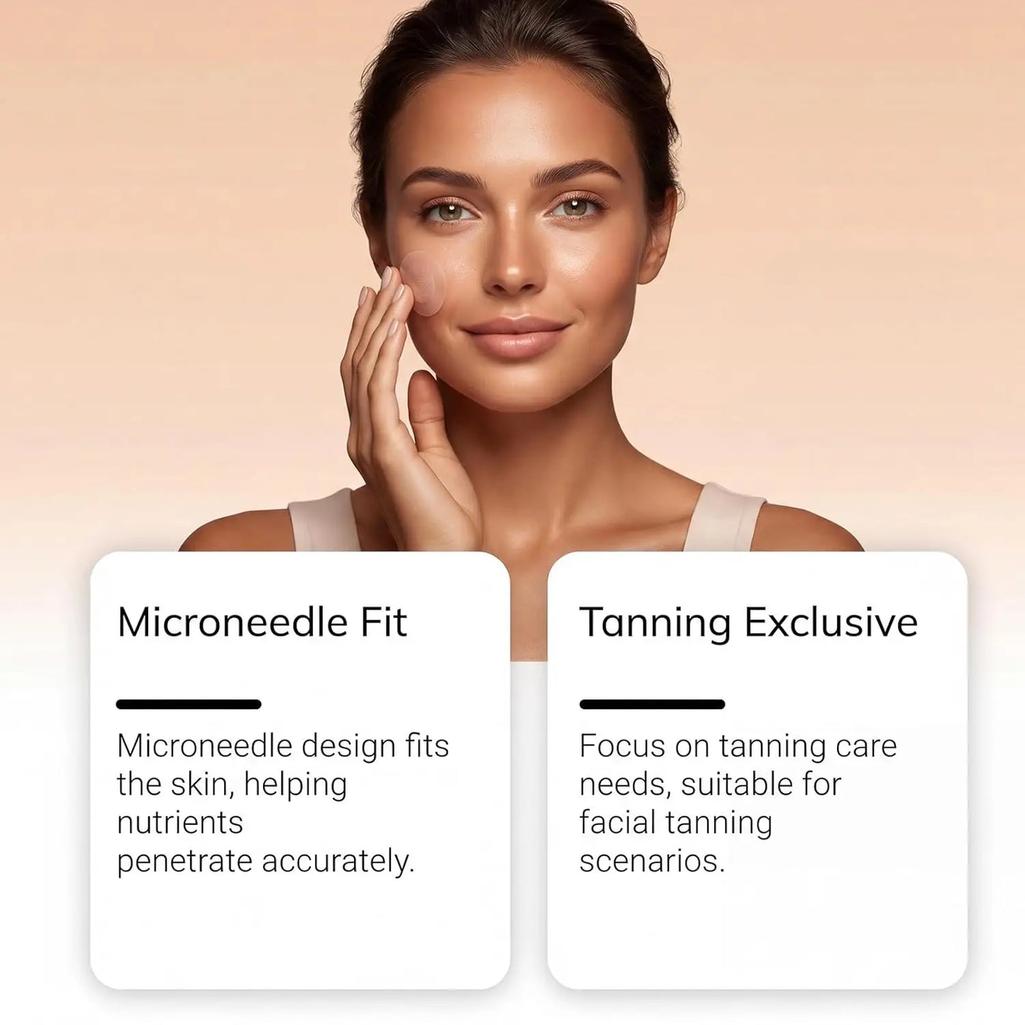 Sun-Free Glow Microdart Tanning Patches – 7 pcs | No UV