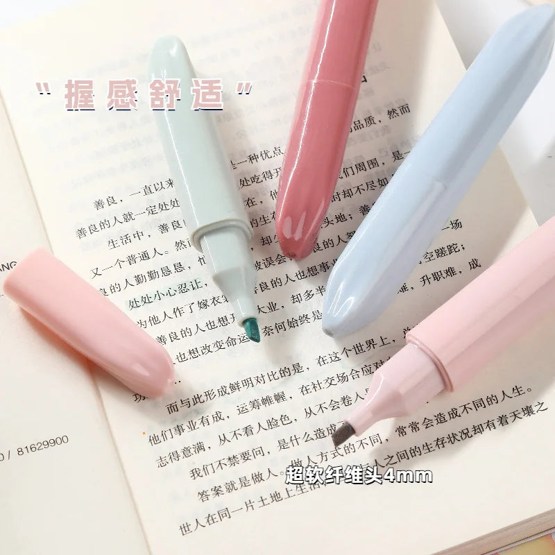 Bview Art Marker Pen Student Highlighter Handbook Capacity