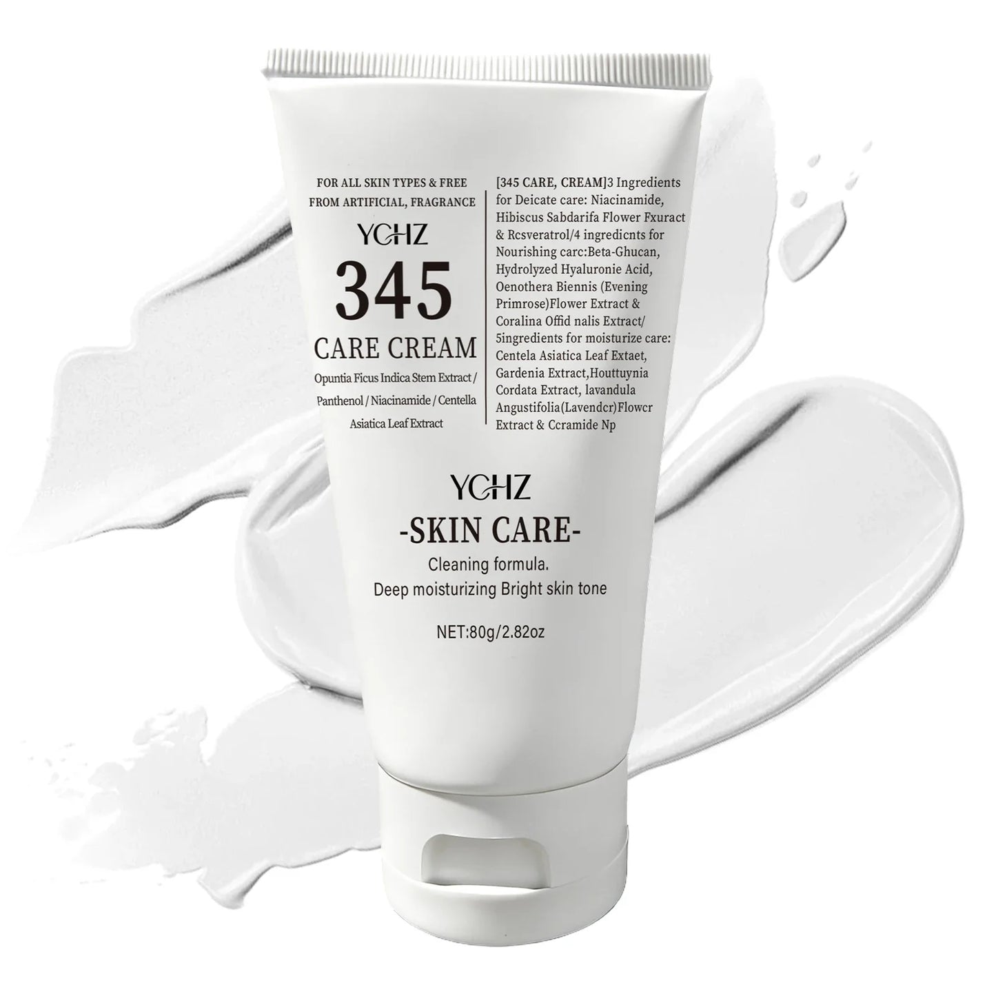 YCHZ 345 Night Face Cream – Hydrating & Brightening 80g