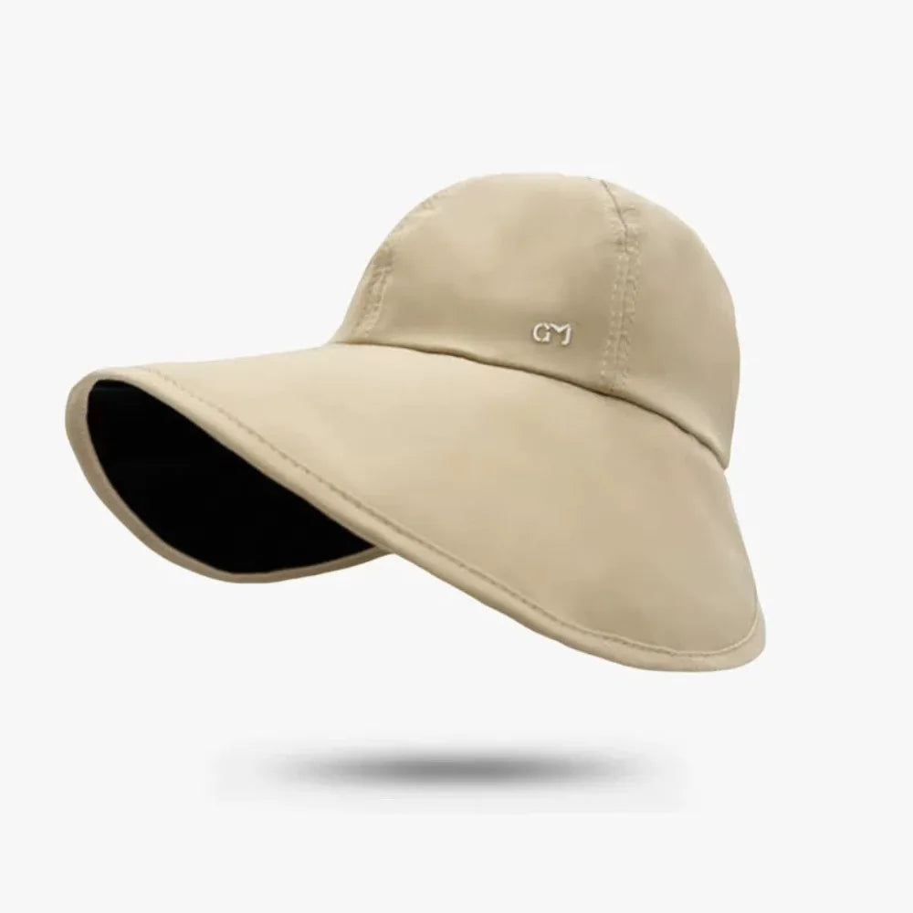 Women's Wide Brim Sun Hat – Foldable, UV Protection, Quick-Dry