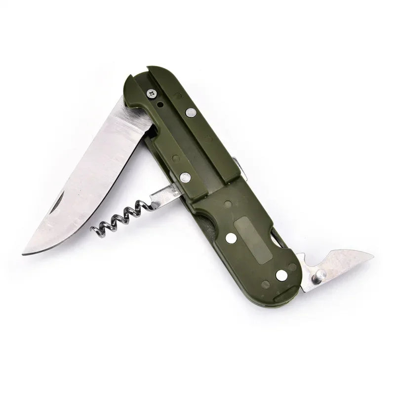 Folding Camping Cutlery Set – Stainless Steel Knife Fork Spoon Camping Cutlery Set Peaceful Pleasures Health and Wellness