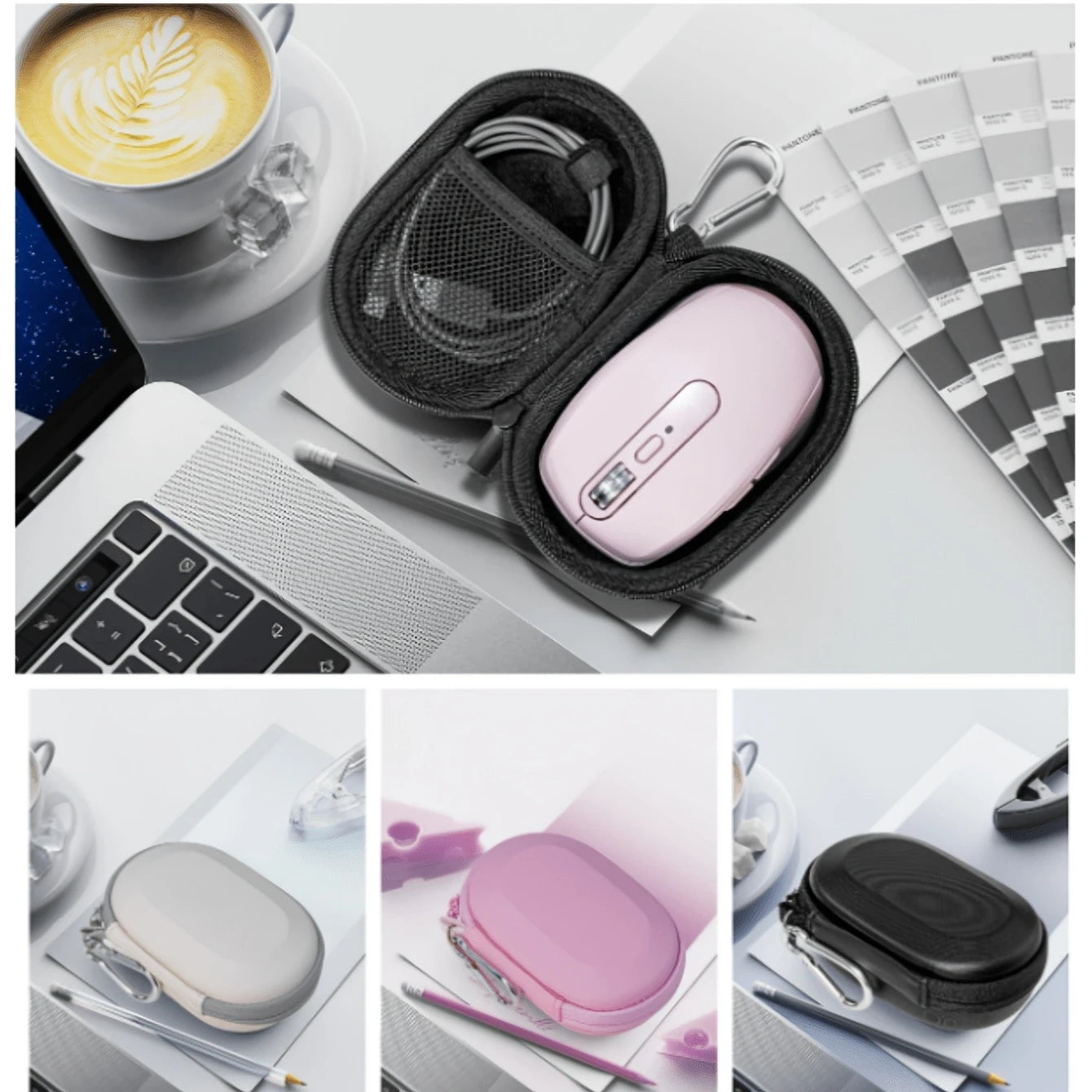 Shockproof Digital Storage Pouch | Cable & Mouse Organizer
