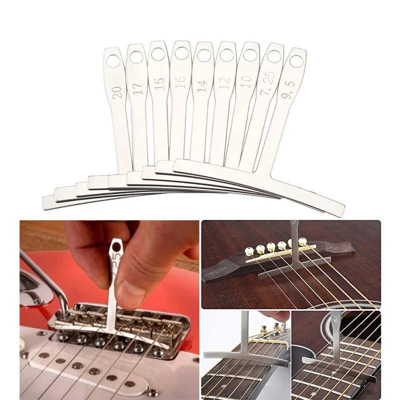 Guitar Maintenance Repair Tool Tools String Organizer Action Ruler