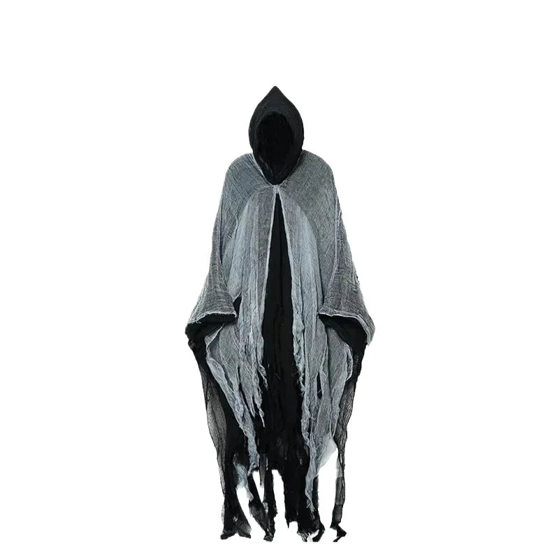 Halloween Hooded Cloak Cape | Ghost Zombie Cosplay Costume