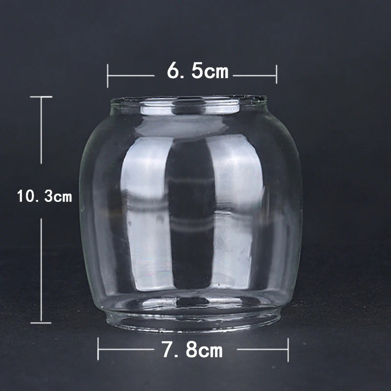 High Quality! Horse Lamp Glass Lampshade Nostalgic Retro Outdoor Kerosene Lamp Circular Lampshade Lighting Accessories Peaceful Pleasures Health and Wellness A4
