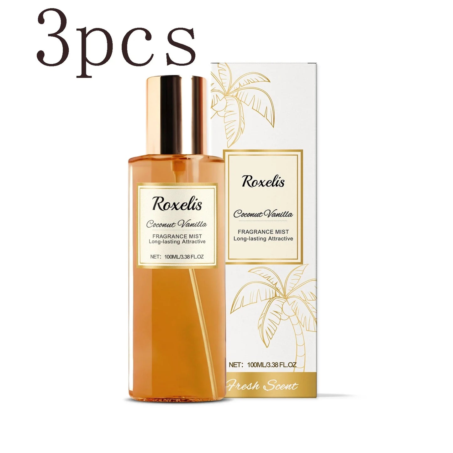Coconut Vanilla Body Mist – Long-Lasting Natural Fragrance